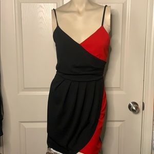Faux Wrap Dress